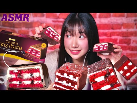 ASMR 벽돌초콜릿 케이크 18만원어치 ^^