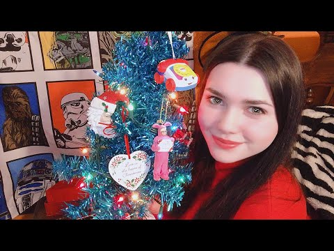 ASMR Decorating my Mini Christmas Tree!🎄