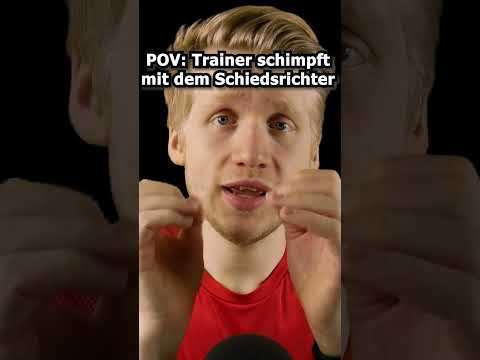 ASMR - POV: Trainer schimpft mit dem Schiedsrichter! #shorts #asmr #roleplay #deutscheasmr