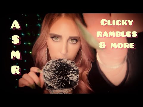 ASMR ✨ Clicky ramble whispers, tapping, personal attention & more ✨ #asmrtingles #asmr #asmrsleep