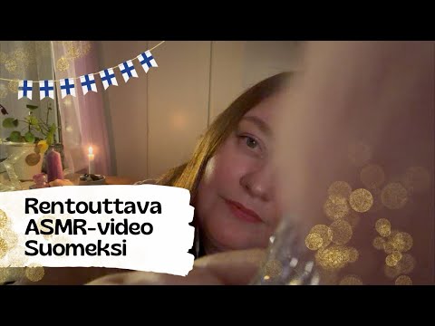 ASMR Suomi: Harjaamme pois huolet 😴💜🌙