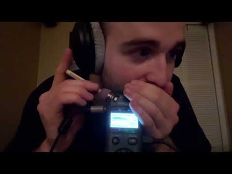Weird ASMR Session w/ Some Wet Mouth Sounds