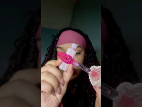 new gloss 💕 #shortscreator #shorts #asmr #relax #asmrsounds #asmrshorts #trending #sleep