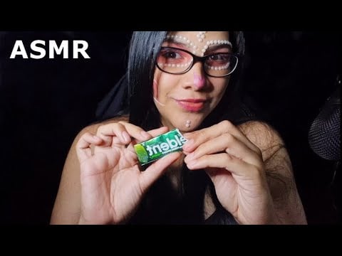 ASMR Masticando Chicle | Semi Lectura susurrada | ASMR en Español