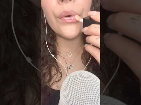 Lip Gloss Application + Mouth Sounds ASMR 👄✨