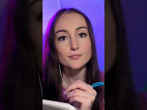 taking notes in class asmr #asmr #asmrroleplay
