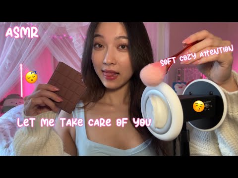 ASMR Fall Asleep With Me 💓 Soft Cozy Personal Attention For Sleep 😴 