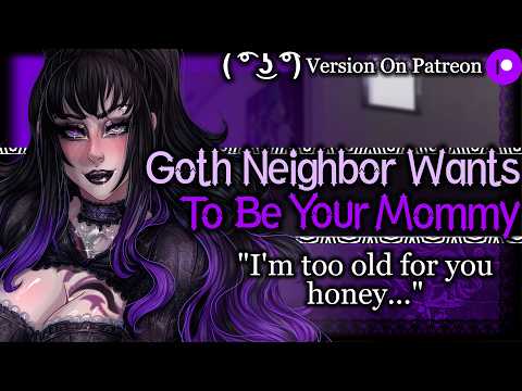 Motherly Goth Hag Accidentally Calls You A "Good Boy" [Older Woman] | Goth Mommy ASMR Roleplay