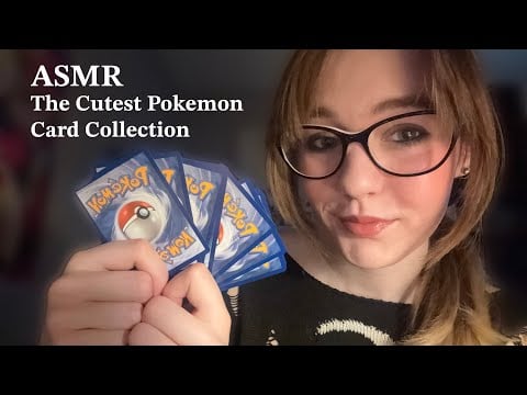 (ASMR) Larper Shows You Pokemon Cards