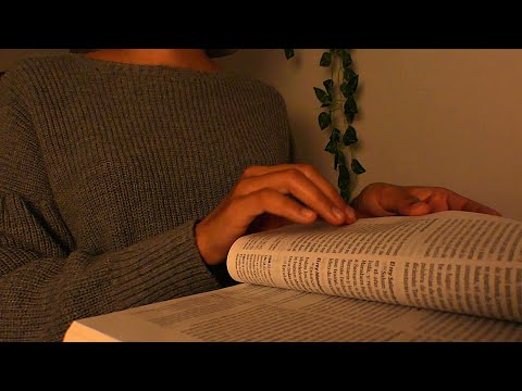 ASMR book pages & writting sounds (relaxing, no talking) 📖✍️