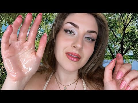 ASMR Deutsch gemütlich am See | Freundin kümmert sich um dich Pampering, Personal Attention Roleplay