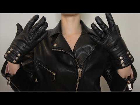 ASMR | Leather Gloves Sounds | REQUESTED