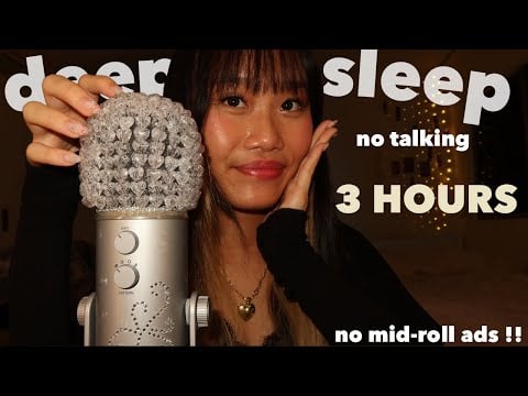 3 hours of ASMR for people who need DEEP sleep 🌙ྀི˚.༘⋆ (no mid-roll ads, no talking)