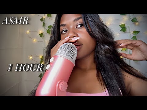 ASMR SUPER CLOSE FAST MOUTH SOUNDS DIRECTLY ON THE MIC! (200% Sensitivity)