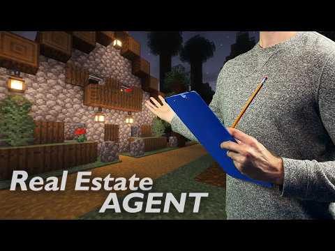 A Minecraft Real Estate Agent for the Rich and Elite | ASMR Roleplay