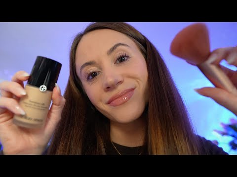 ASMR Doing Your Makeup (but you're asleep) 😴 layered sounds, affirmations, personal attention