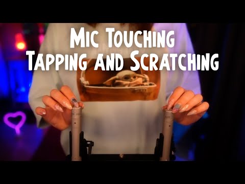 ASMR Mic Touching, Tapping and Scratching 💎 No Talking, Rode Nt5