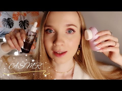 ASMR SUOMI Luksus Kasvohoito Roleplay Rentoutumiseen🌾ASMR Luxury Face Treatment For Relax & Sleep ✨