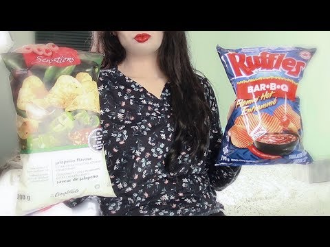 ASMR Eating Hot Chips No Talking 🥵 (3dio binaural)😋 |Crinkles, Crunchy Sounds|