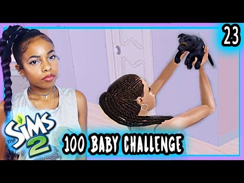 GOT A NEW PUPPY!!⎜THE SIMS 2 // 100 BABY CHALLENGE Part 23