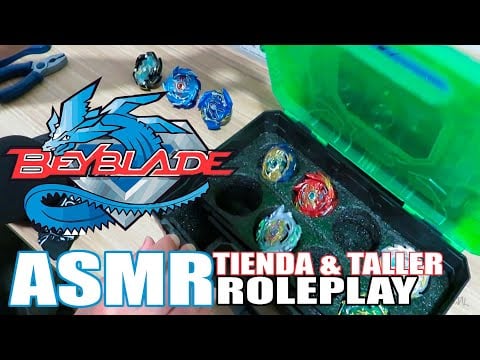 ASMR ROLEPLAY | Tienda & Taller Beyblade