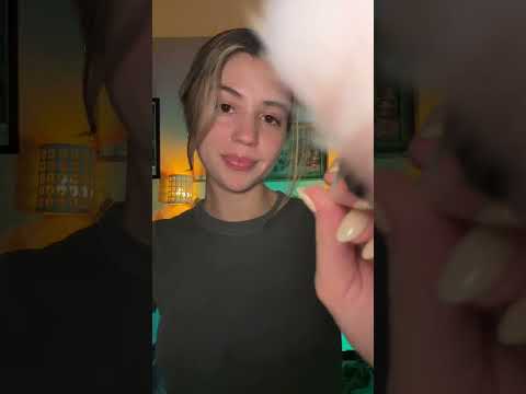 ASMR brushing on you 😊 #asmr