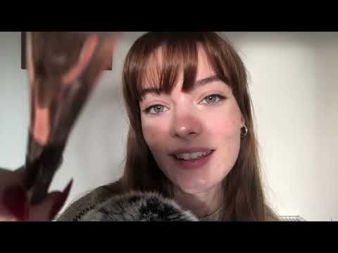 ASMR “Toasted Coconut” & Face Brushing