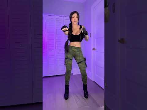 This song been stuck in my head #laracroft #halloween2023