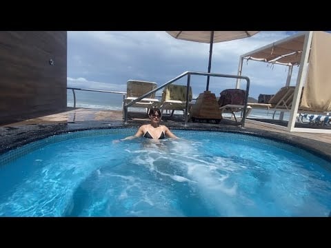 ASMR vlog: playa y gym 