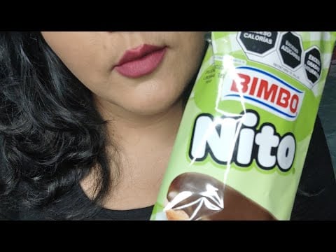 ASMR comiendo pan NITO 😋🥰