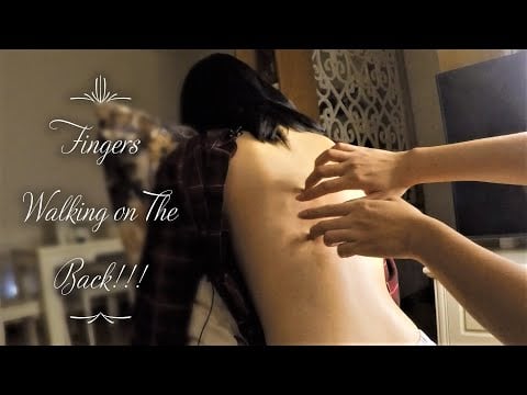 Back Scratching with Reiki Hand Movements | ASMR Massage