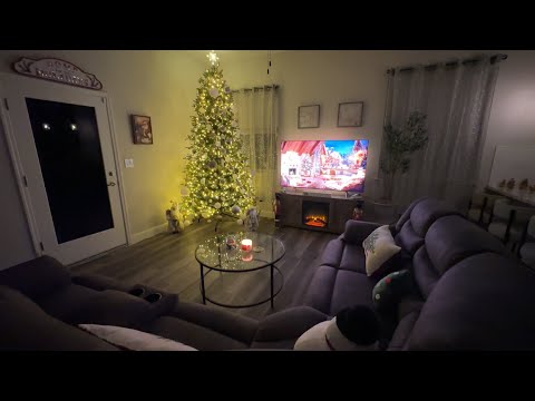 Lofi ASMR| Showing you my Christmas Decor around my house 🎄🎅🏼