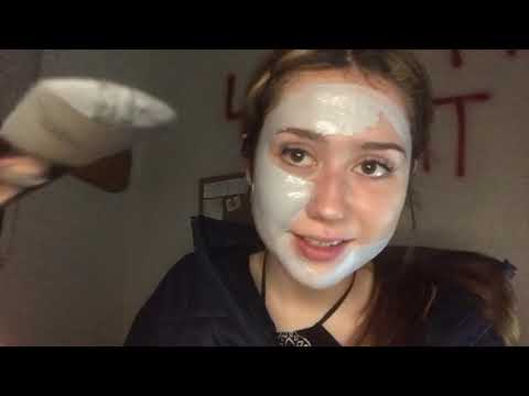 Skincare nocturno🌙 PONGÁMONOS MASCARILLA JUNTXS🥰 asmr chile