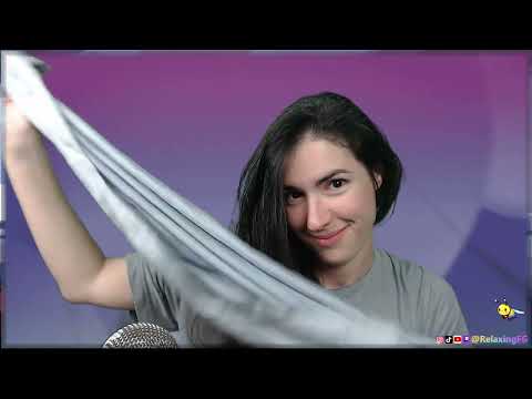 ASMR - Silk Scarf Sounds