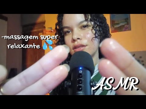 ASMR MASSAGEANDO SEU ROSTO | PERSONAL ATTENTION + DURMA DE IMEDIATO (MASSAGE ON YOUR FACE)😴⚡