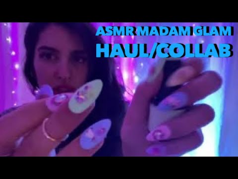 ASMR Madam Glam Collab Haul # 2 💅🏼 💎(Whispered)