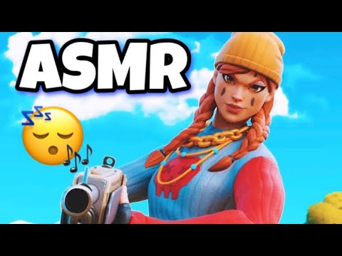 ASMR français sur FORTNITE je lis des paroles de musique 🎵😴(chuchotements proches du micro)