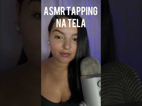 ASMR TAPPING NA TELA #asmr #sonsdeboca #asmrsounds #arrepios #asmrtapping