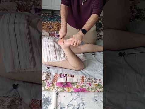 ASMR FOOT AMAZING SLEEP MASTER MASSAGE #shortvideo #foot #massage #asmr #turkish #triggersforsleep