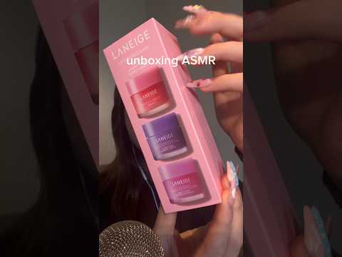 unboxing ASMR #asmr #lipgloss #tingles