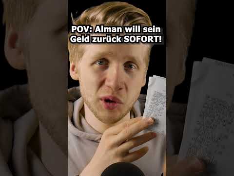 ASMR - POV: Alman will sein Geld zurück SOFORT! #shorts #asmr #roleplay #deutscheasmr
