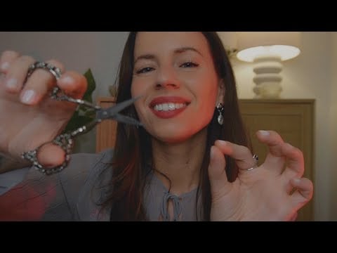 DEEP aura cleanse for empaths ASMR reiki ✂︎ cord cutting & negative energy removal