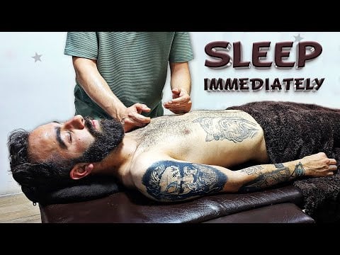 ASMR Back & Head & Neck Massage / Forget All Of Your Tiredness