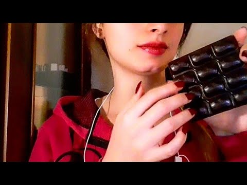 ASMR 🍫 Chocolate Tapping & Eating