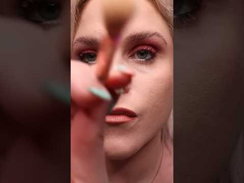 ASMR Makeup Trial Application #bebravebeyouasmr #asmr #asmrmakeup #asmrfacetouching