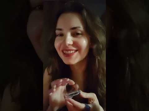 ASMR makeup application | Putting makeup on you #asmr #makeup #asmrtapping #asmrmakeup #lofi