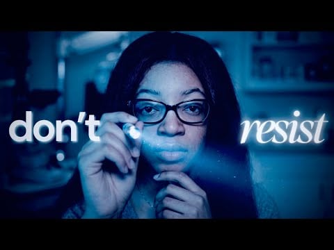 this isn't an asmr cranial nerve exam but you're falling asleep (hypnosis)
