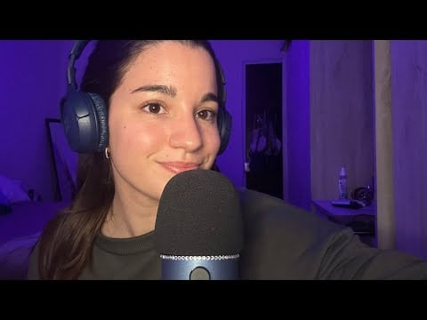ASMR LENTO para dormir ~ mouth sounds, tapping, susurros y más