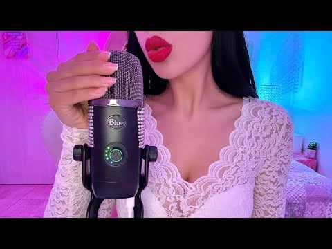 ASMR SUSURROS SÚPER CERQUITA DEL MICRÓFONO MUY LENTOS Y SUAVES