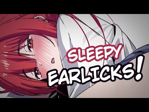 [ASMR/耳舐め] Earlicking For Sleep ♡ (Earlicking, Mouth Sounds)